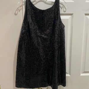 Short sequen tank dress